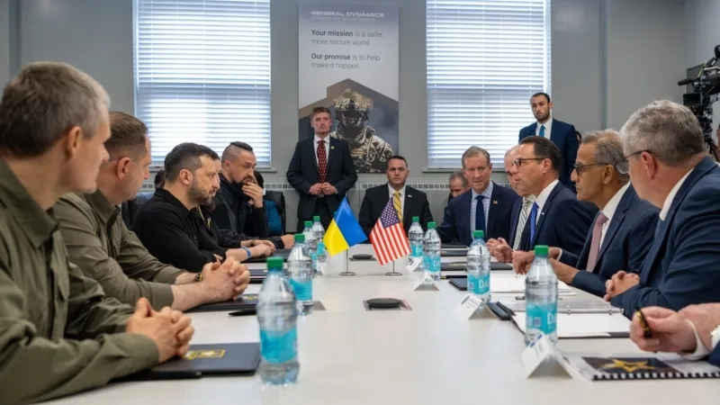 Zelenski Pennsylvania’da bir mühimmat fabrikasını ziyaret etti