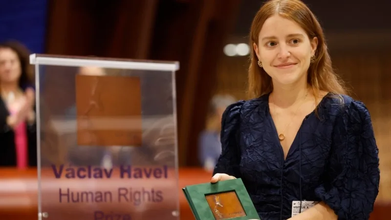 Venezuelalı muhalif Maria Machado’ya Vaclav Havel Ödülü