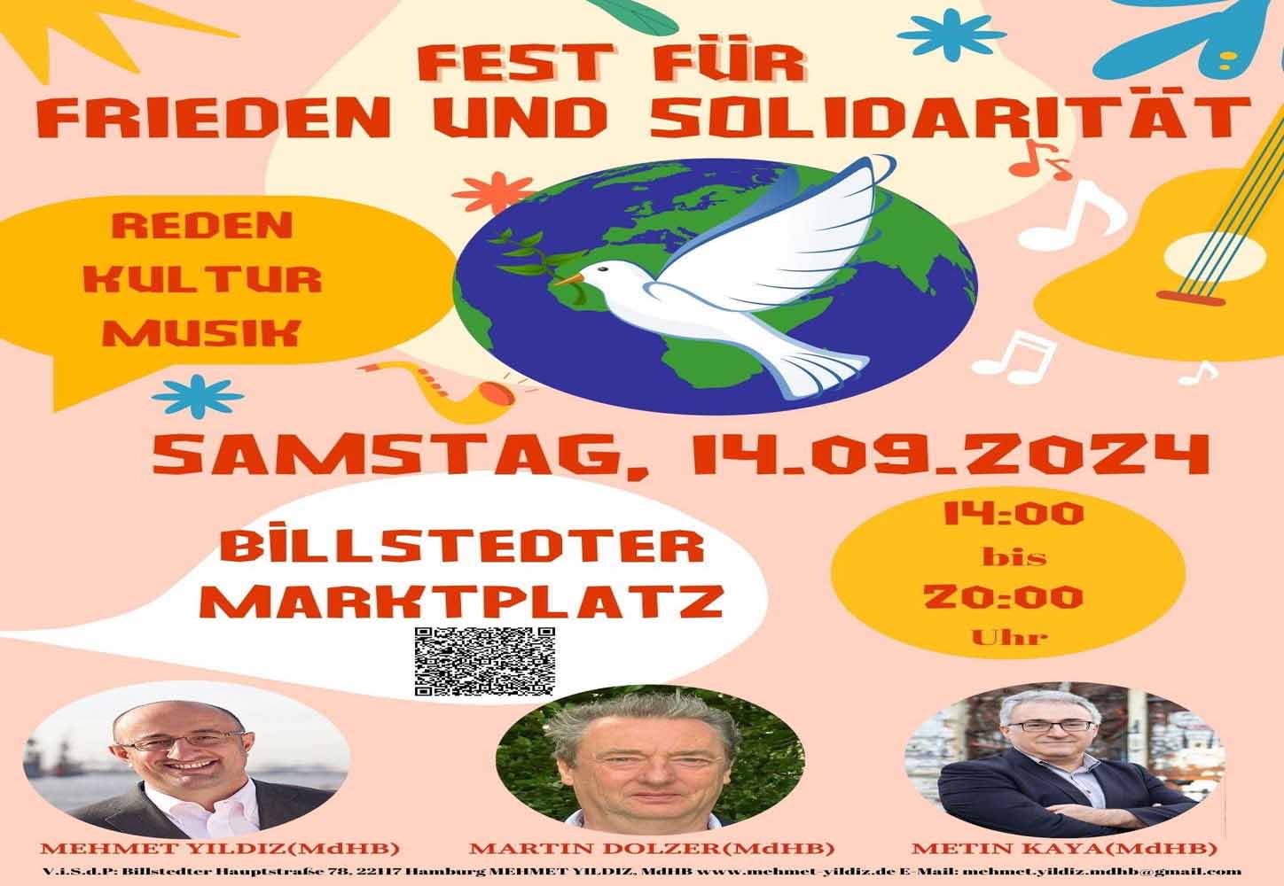 Yıldız, Dolzer ve Kaya’dan Barış İçin Ortak Festival Çağrısı