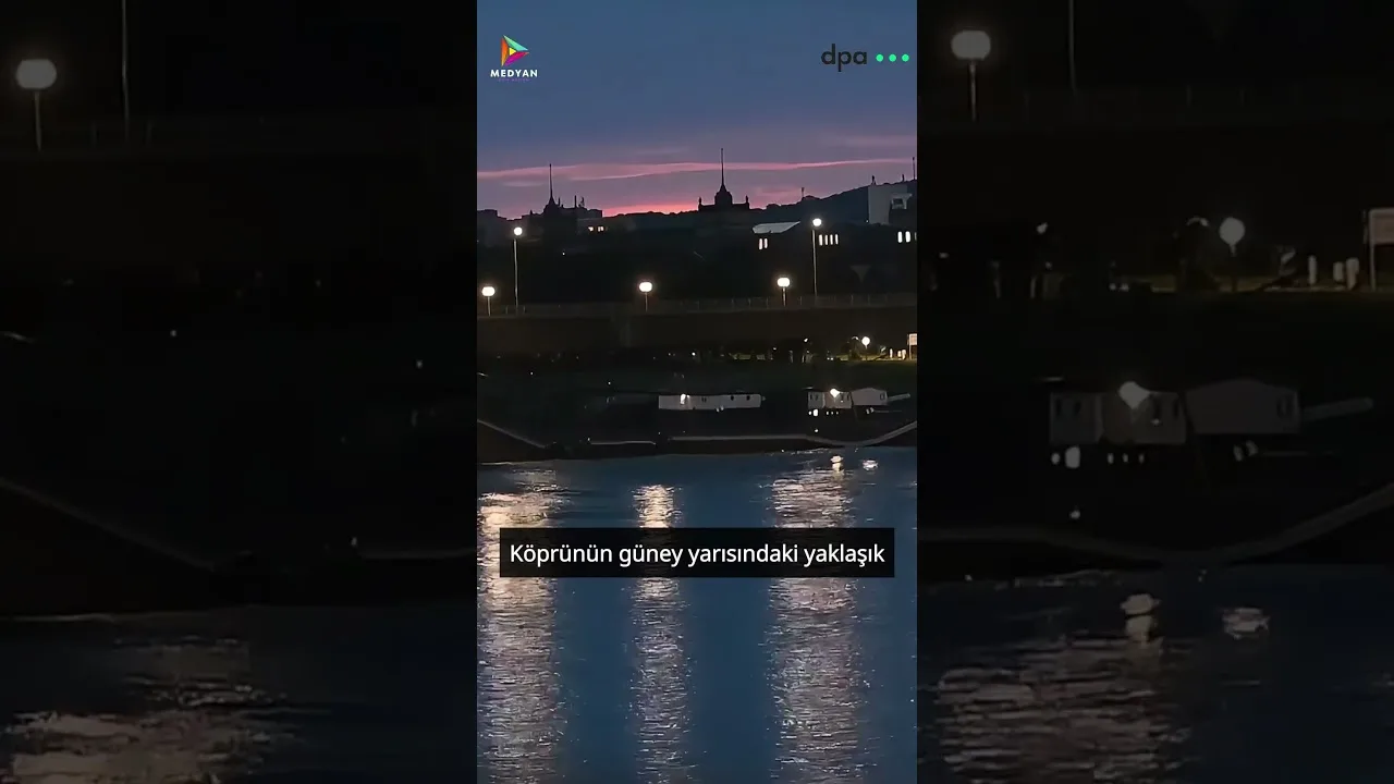 Almanya’da köprü çöktü
