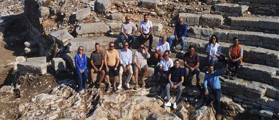 Amos Antik Kenti’nin tiyatrosu restore edilecek