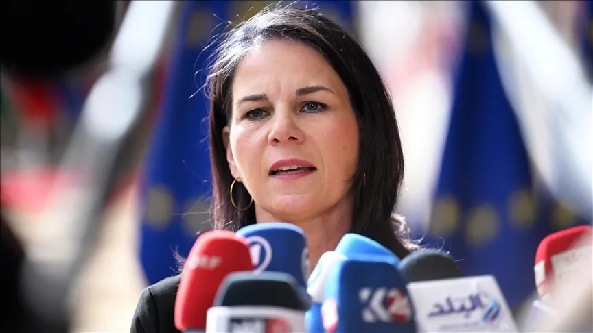 Baerbock: (İsrail-Filistin) İki devletli çözüm müzakereleri, kalıcı barış için tek seçenektir