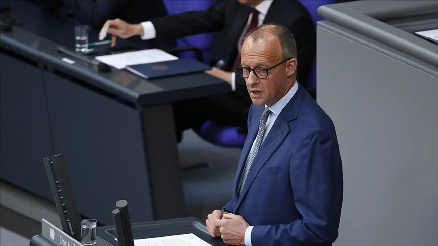 Hristiyan Birlik partilerinin Başbakan adayı Friedrich Merz