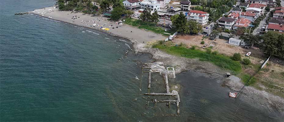 İznik Gölü’ndeki bazilikanın gelecek yıl karşılama merkeziyle ziyarete açılması amaçlanıyor