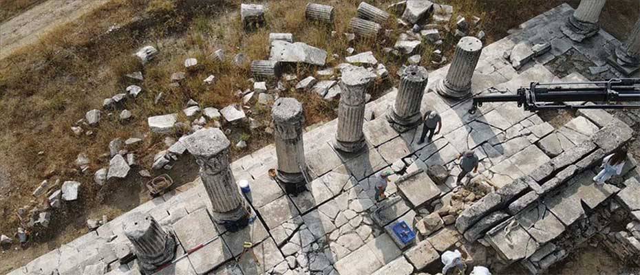 Tanrıça Hekate’nin tapınağı ayağa kaldırılıyor