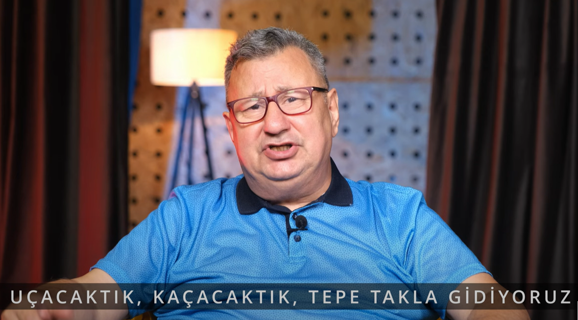 UÇACAKTIK, KAÇACAKTIK, TEPE TAKLA GİDİYORUZ