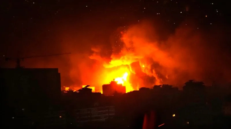 İsrail Beyrut’u şimdiye kadarki en ağır bombardımanla vurdu