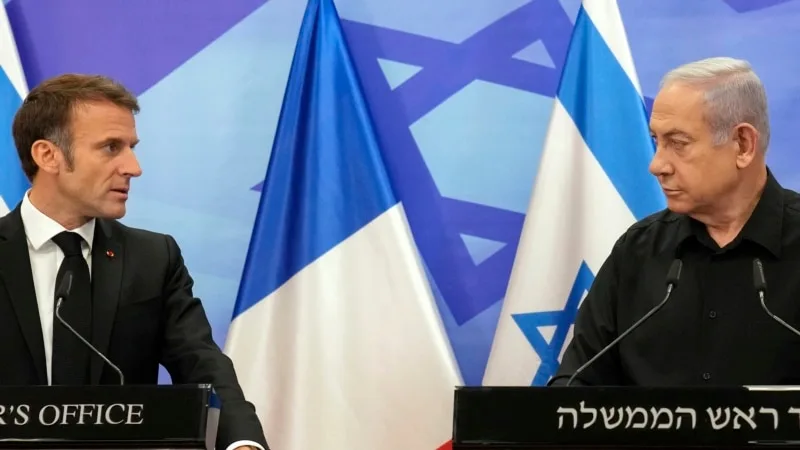 Macron-Netanyahu kavgası büyüyor
