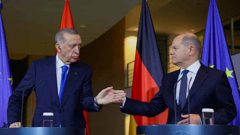 Erdoğan-Scholz buluşmasına yönelik beklentiler yüksek