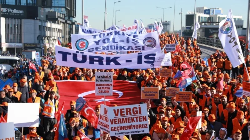 İşçilerden Ankara’da “Zordayız, geçinemiyoruz” mitingi