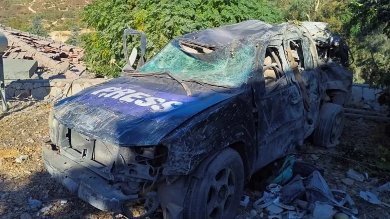 İsrail saldırısı sonucu Lübnan’ın güneyinde üç gazeteci öldü