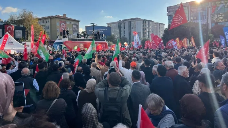 CHP’den, Esenyurt Belediye Başkanı’nın tutuklanmasının ardından “halk iradesine sahip çıkıyoruz” mitingi