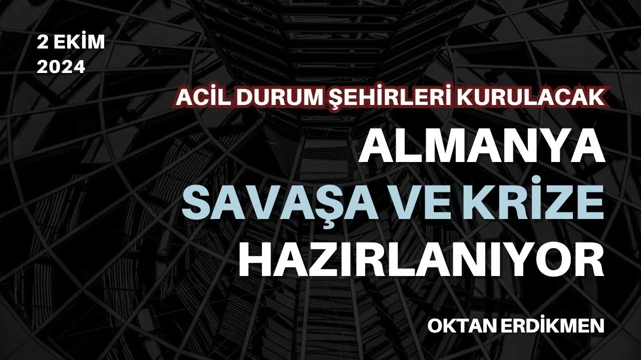 Almanya’da savaşa ve krize hazırlık