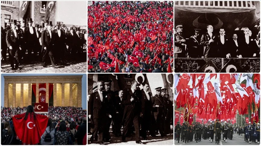 Atatürk’ün “En büyük eserim” dediği Türkiye Cumhuriyeti 101. yılını kutluyor
