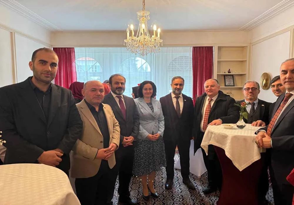 Başkonsolos Cebeci’den din görevlilerine resepsiyon