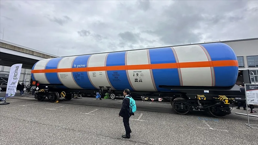 Türk şirketinin “spiral kaynaklı LPG vagonu” demir yolu lojistiğine ivme katıyor