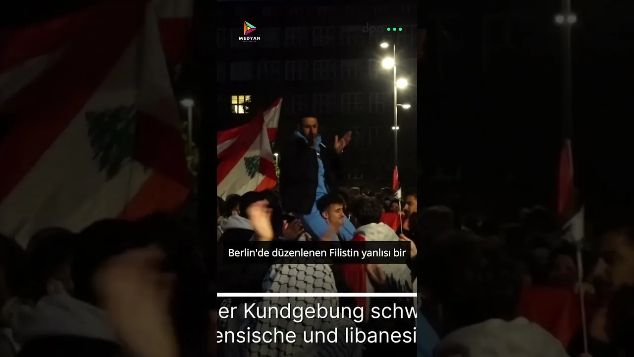 İran’ın saldırısı Berlin’de kutlandı