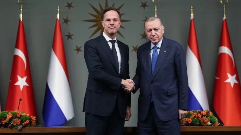 Erdoğan ile Rutte Ankara’da Ukrayna’yı görüşecek