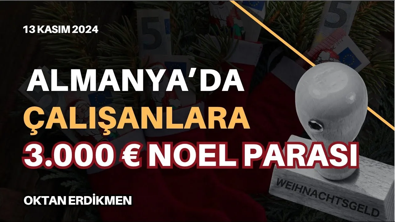Almanya’da sendikalı çalışanlara Noel müjdesi