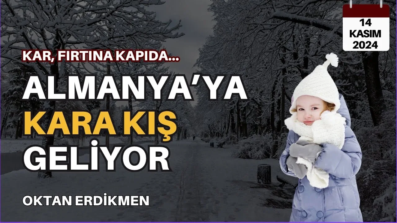 Almanya’ya kara kış geliyor