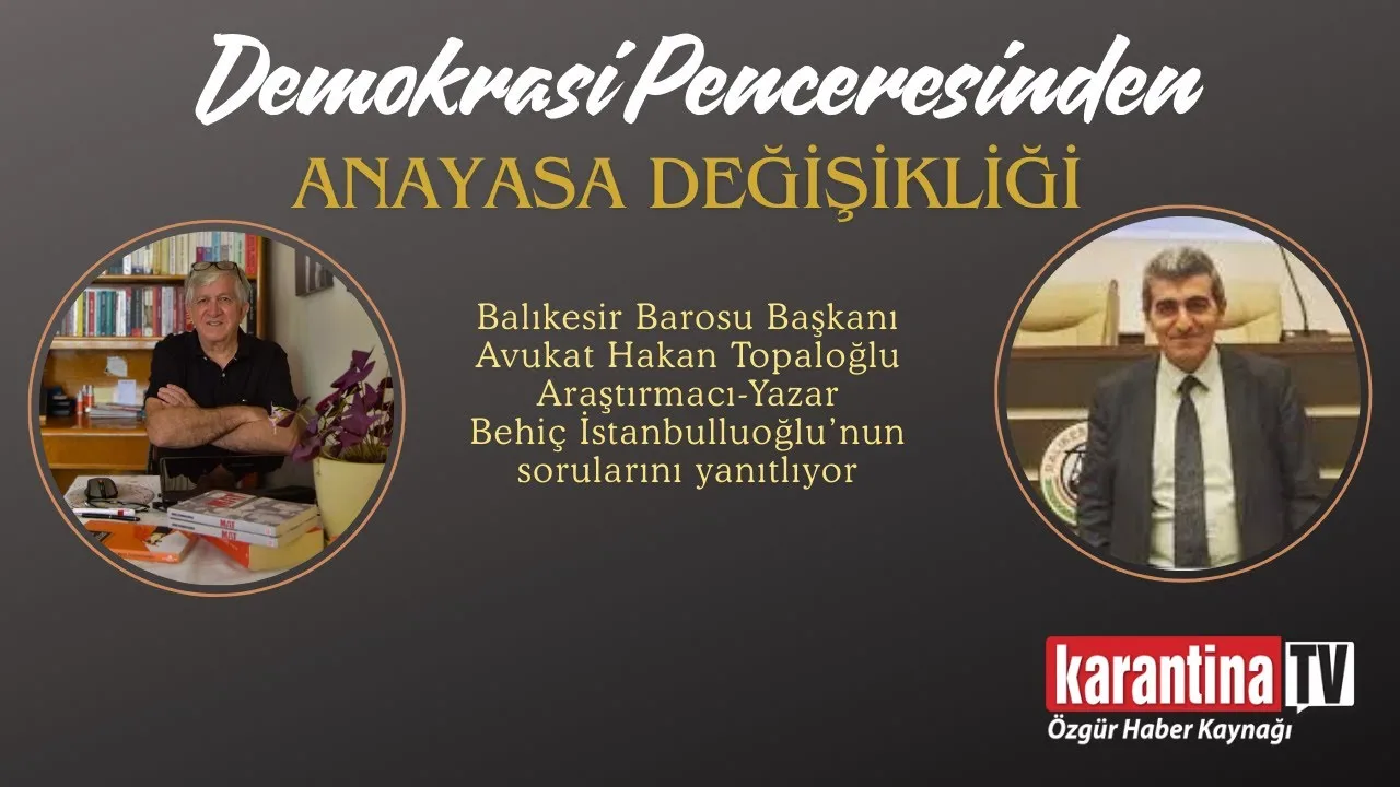Anayasa tartışmaları | Demokrasi Penceresinden