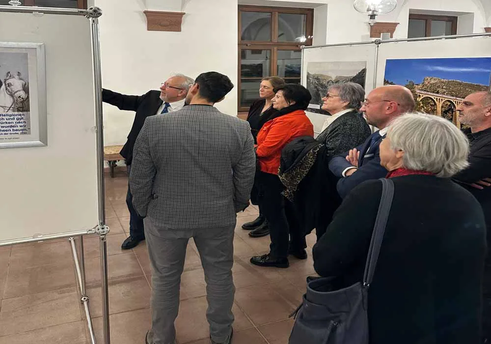 Türk-Alman ilişkilerinin 100. yılı resim sergisi etkinlikleri törenle açıldı