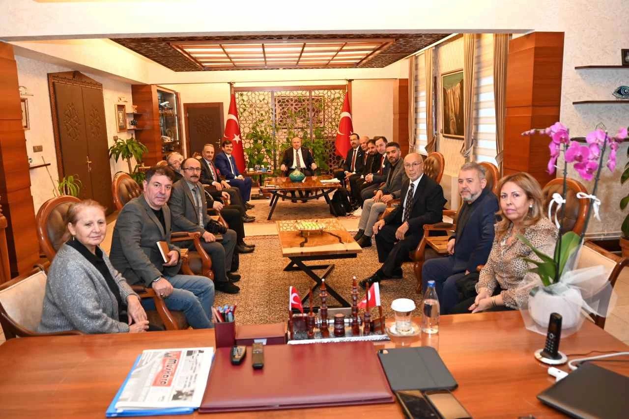 HTBB Nevşehir Valisi Fidan’ı ziyaret etti