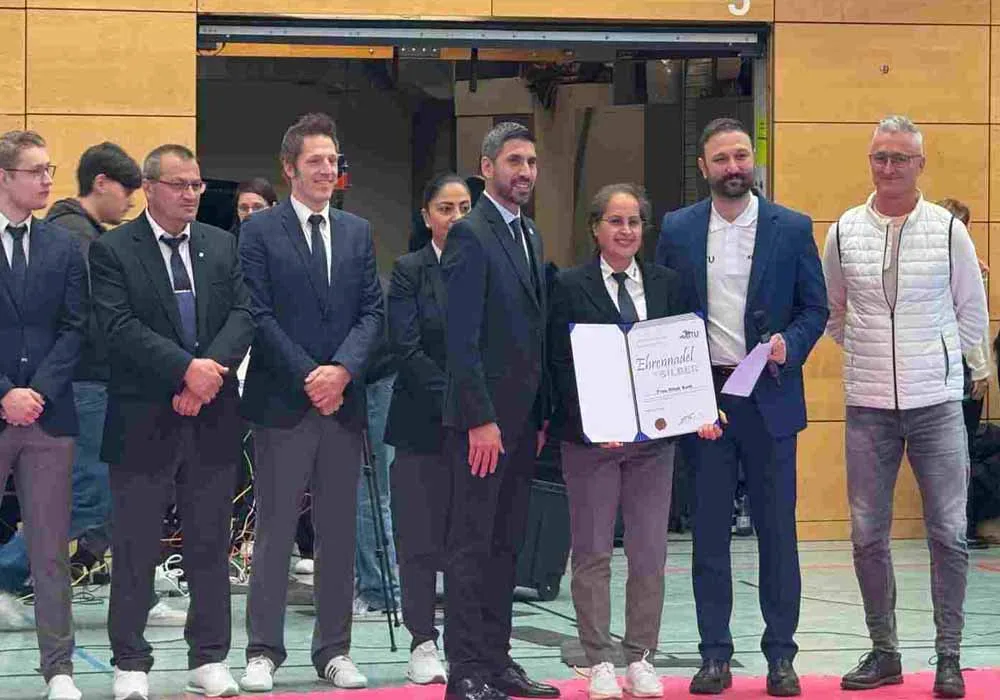 Dilek Sam’a Gümüş Madalya