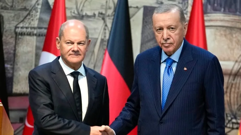 Erdoğan ve Scholz Suriye konusunda hemfikir