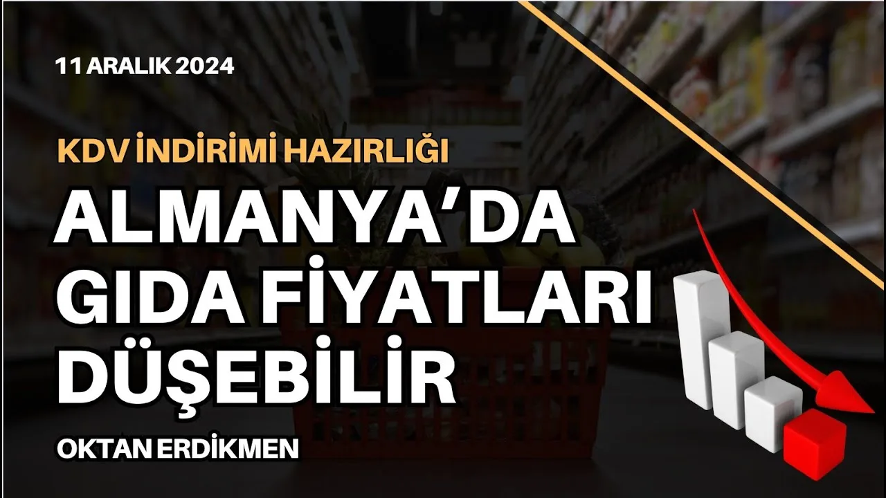 Almanya’da gıda fiyatlarında KDV indirimi