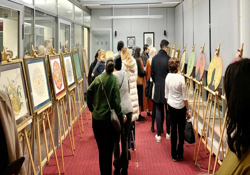 Berlin`de “Mandala ve Tezhip” Sanatıyla Büyüleyici Bir Sergi