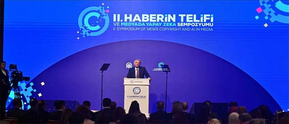 İstanbul’da “II. Haberin Telifi ve Medyada Yapay Zeka Sempozyumu” başladı
