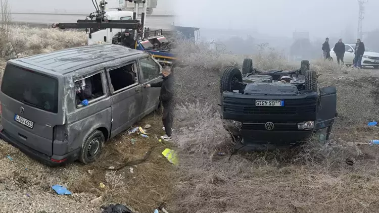 Almanya’dan yola çıkan Gür ailesi Ankara’da kaza yaptı