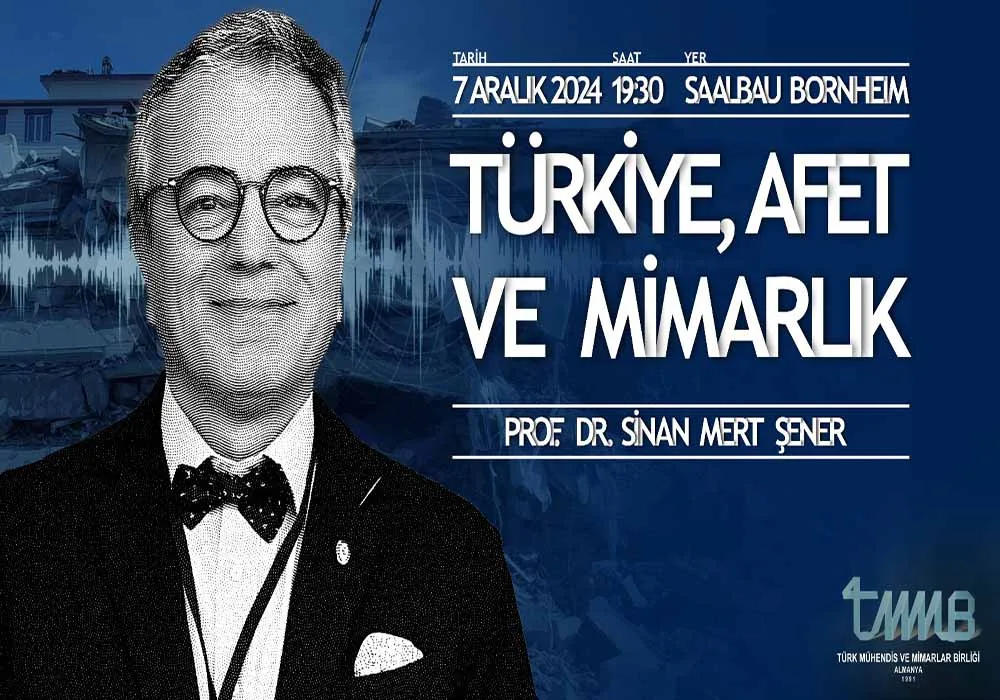 Frankfurt’ta depremle mücadele konferansı