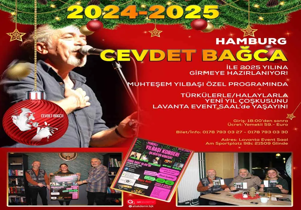 2025’E UNUTULMAZ BİR YILBAŞI PROGRAMIYLA MERHABA DEYİN!