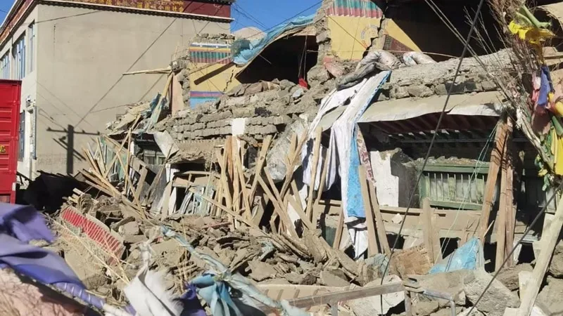Tibet’te 6,8 büyüklüğünde deprem: En az 95 ölü