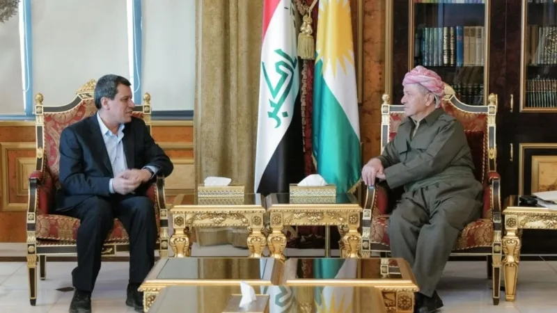 Mesud Barzani ve Mazlum Abdi Erbil’de görüştü 