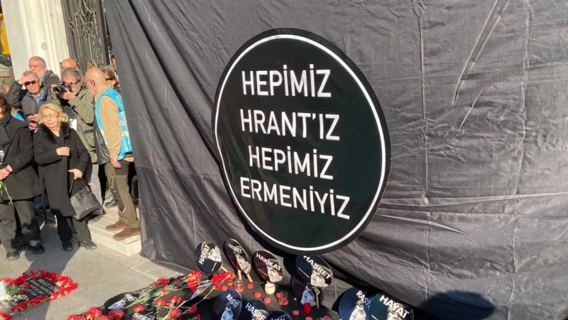 Hrant Dink, öldürülüşünün 18. yılında İstanbul’da anıldı