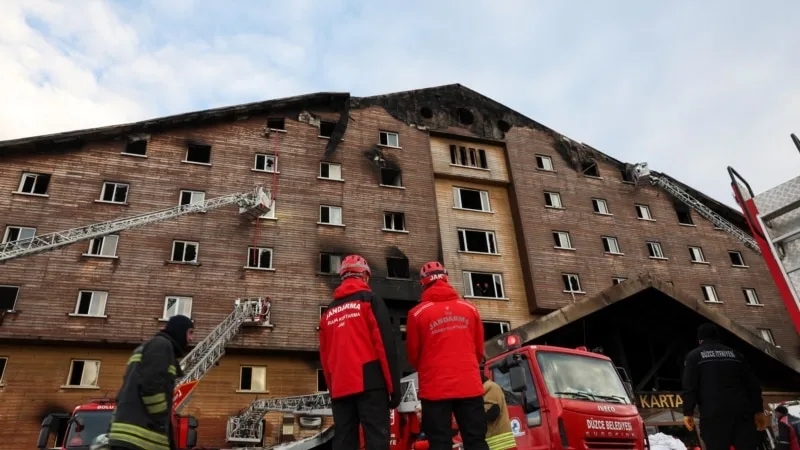 Kartalkaya’da kayak merkezinde otel yangını: 76 ölü