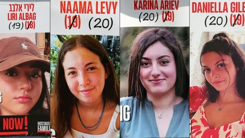 Hamas ikinci takasta serbest bırakılacak dört İsrailli kadın askerin ismini açıkladı