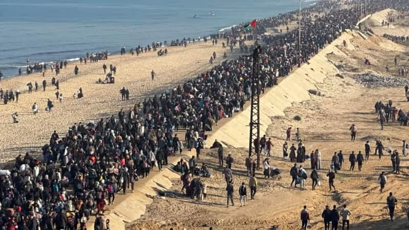 İsrail bir yıldan uzun süredir ilk kez Filistinliler’in Gazze’nin kuzeyine dönmesine izin verdi