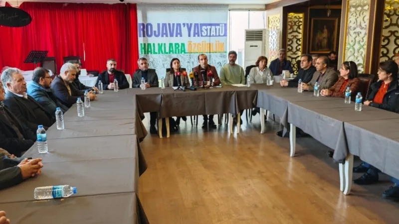 Doğu ve Güneydoğu’daki 418 parti ve STK’dan “Suriye Kürtleri’nin statüsü tanınsın” çağrısı