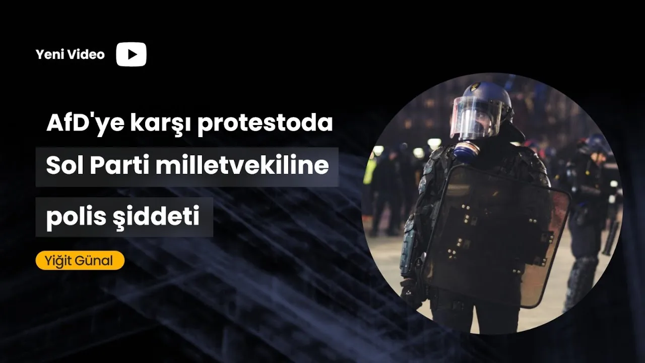 Afd kongresinde sol milletvekiline polis saldırısı
