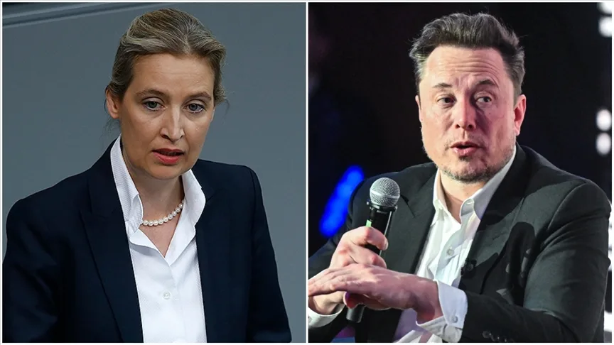 Alman aşırı sağcı lider Weidel, Musk’la X canlı yayınında İslam karşıtı söylemlerde bulundu