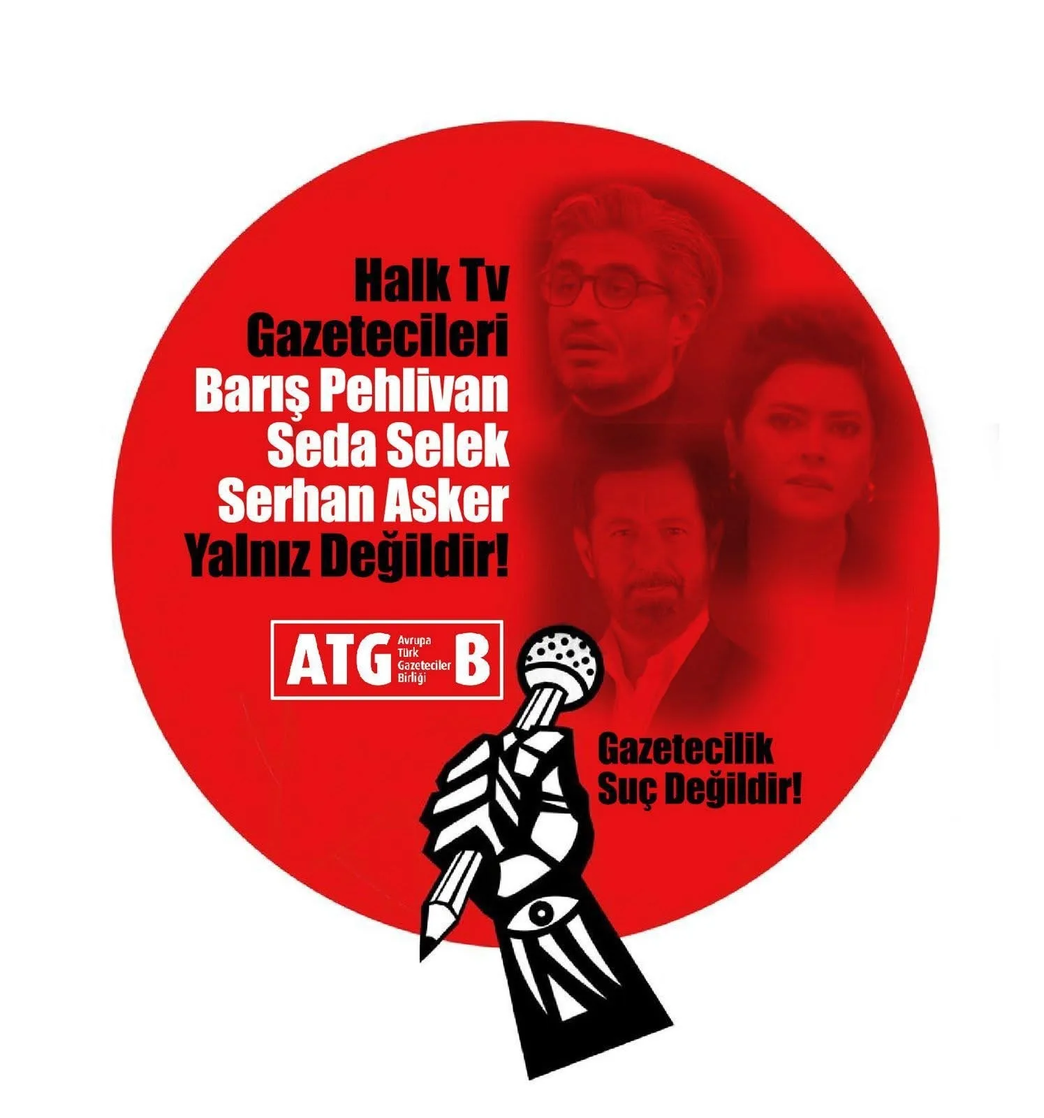 ATGB, gözaltına alınan Halk TV Gazetecilerinin yanında!..