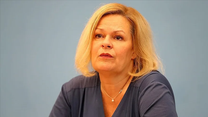 Faeser, Suriyelilere sağlanan korumanın gözden geçirileceğini belirtti