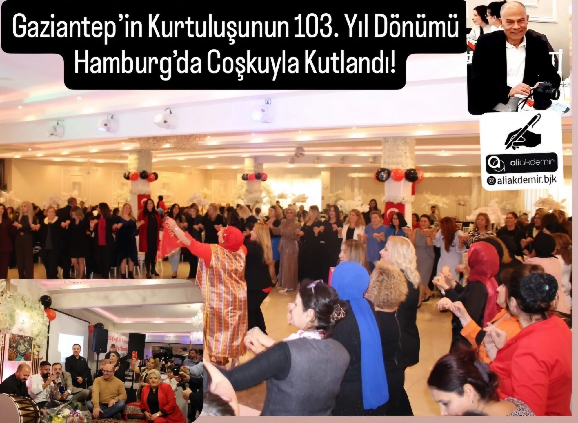 Gaziantep’in Kurtuluşunun 103. Yıl Dönümü Hamburg’da Kutlandı