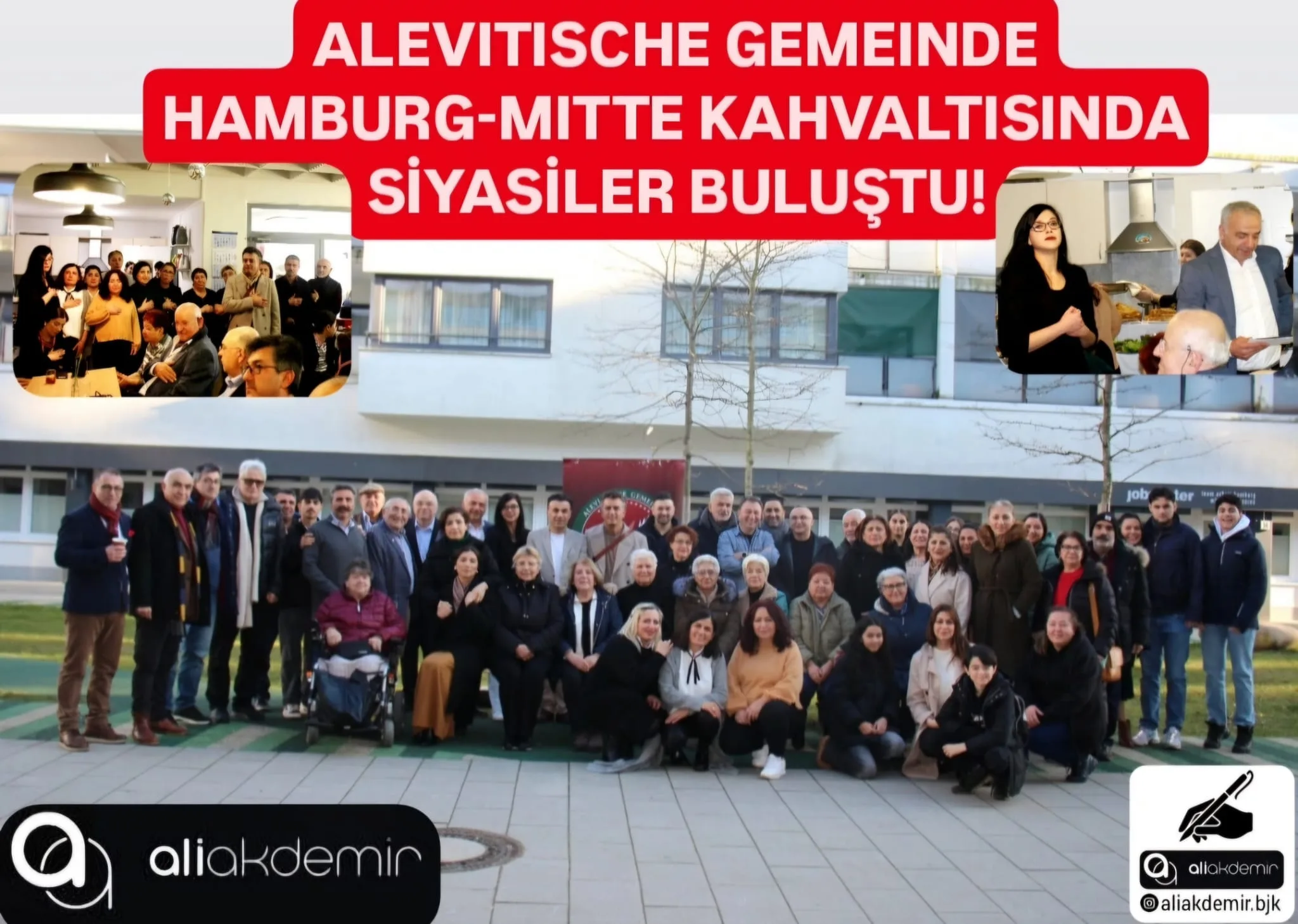 ALEVİTİSCHE GEMEİNDE HAMBURG-MİTTE KAHVALTISINDA SİYASİLER BULUŞTU!