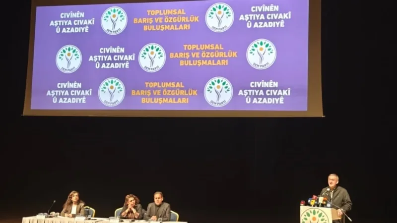DEM Parti Öcalan’ın isteği üzerine nabız yoklamaya başladı