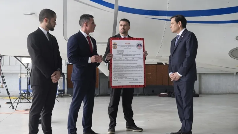 ABD Dominik Cumhuriyeti’nde Venezuela hükümetine ait uçağa el koydu